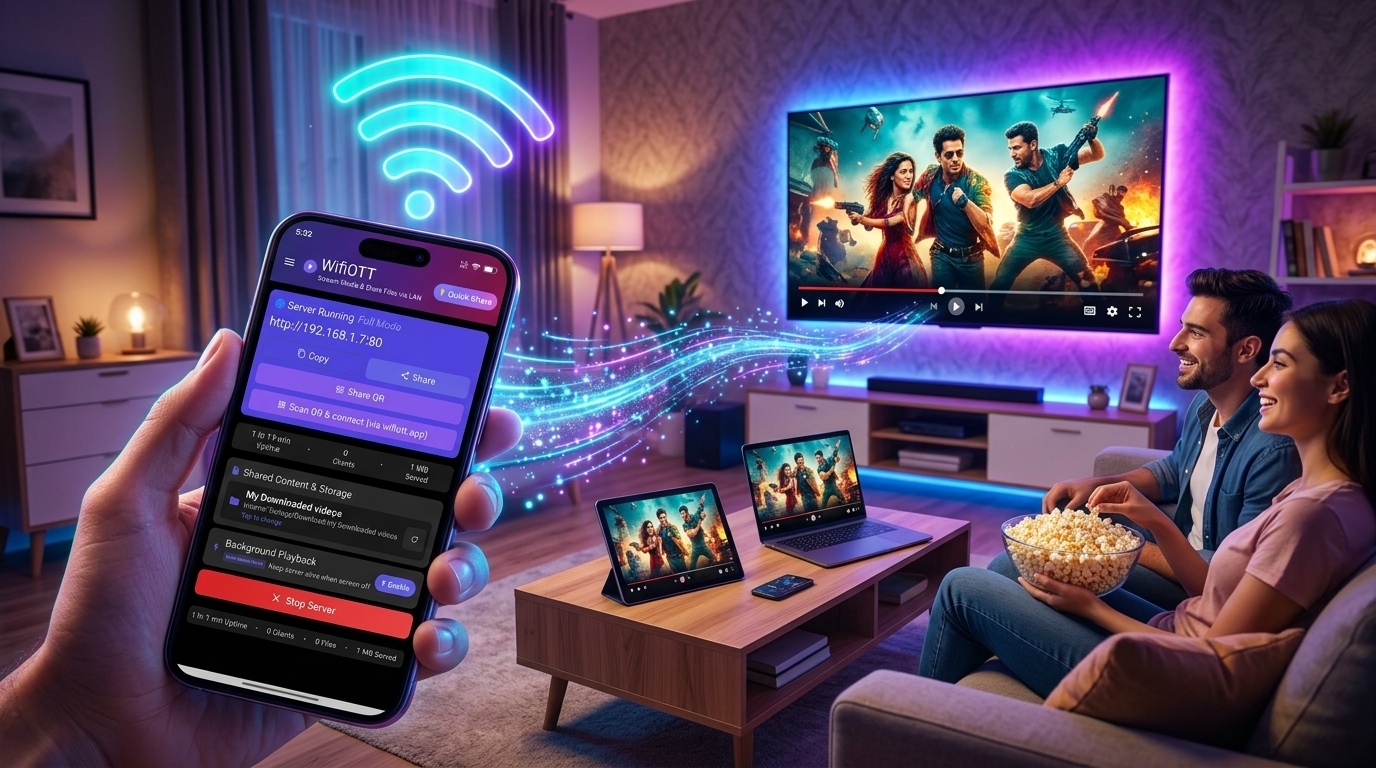 Bildschirmspiegelung vs. lokales Web-Streaming: Hören Sie auf, Ihr Telefon auf Ihren Fernseher zu spiegeln