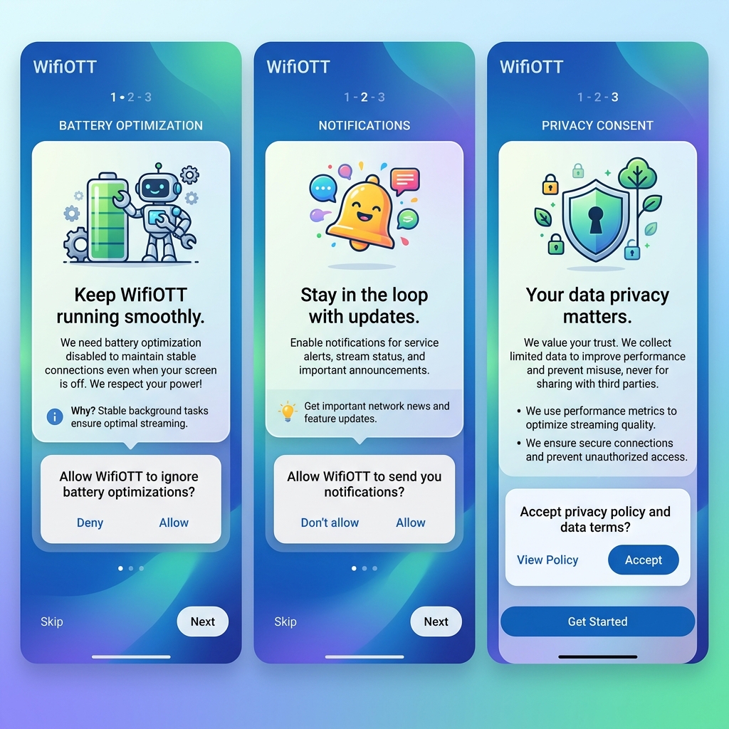 An unsere Android-Benutzer: Ein Hinweis zu Berechtigungen und UX-Verbesserungen zur Behebung mehrerer Eingabeaufforderungen