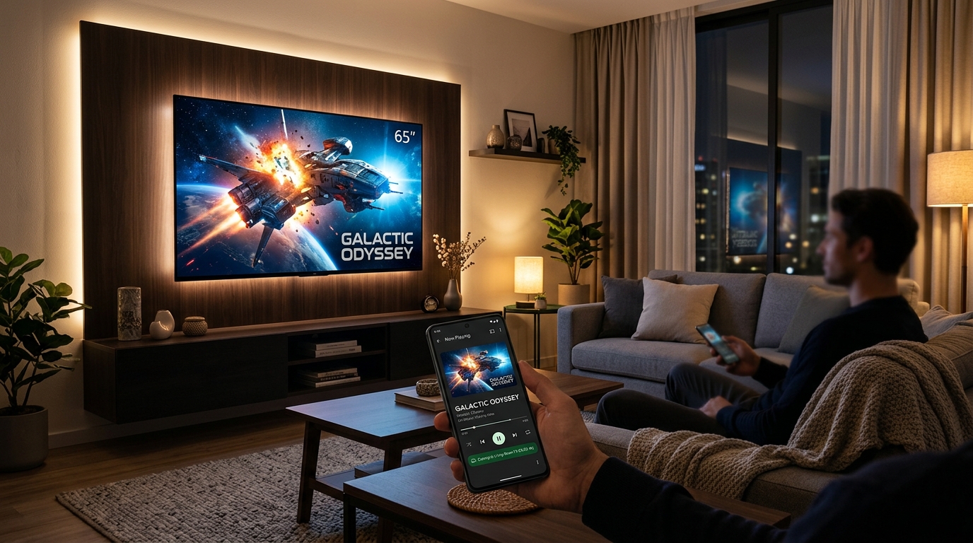 So streamen Sie Filme ohne WLAN vom Telefon auf den Fernseher (kein Internet oder Kabel)