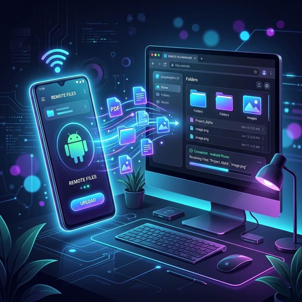 So verwenden Sie WifiOTT als drahtlosen Dateimanager für Android